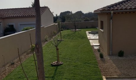  Aménagement complet d’un jardin à Carpentras